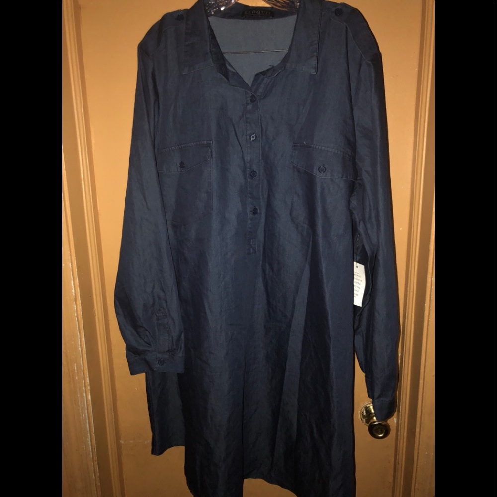 Women’s Denim Shirt Dress